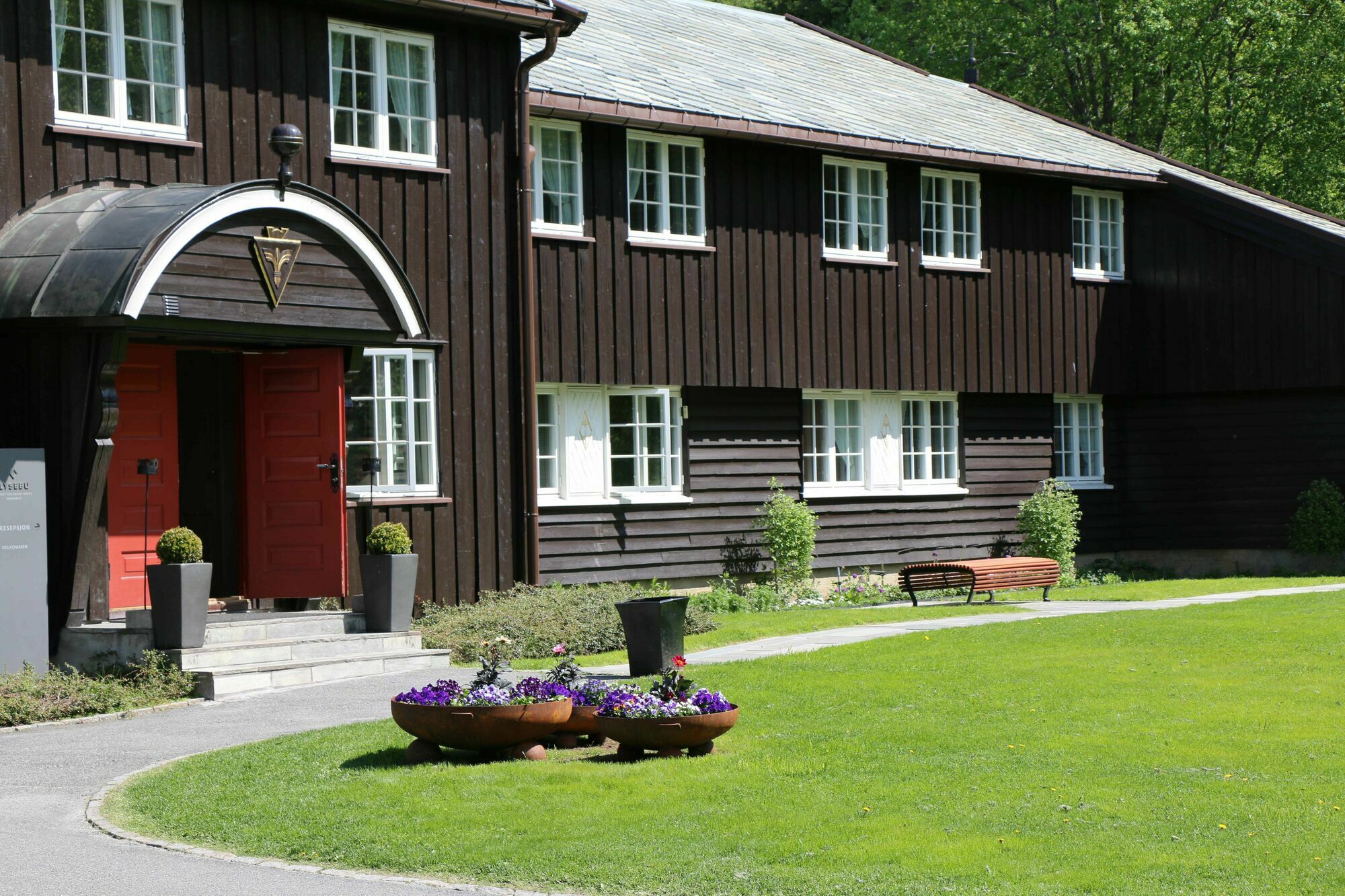 Lysebu Hotel Oslo Exterior foto